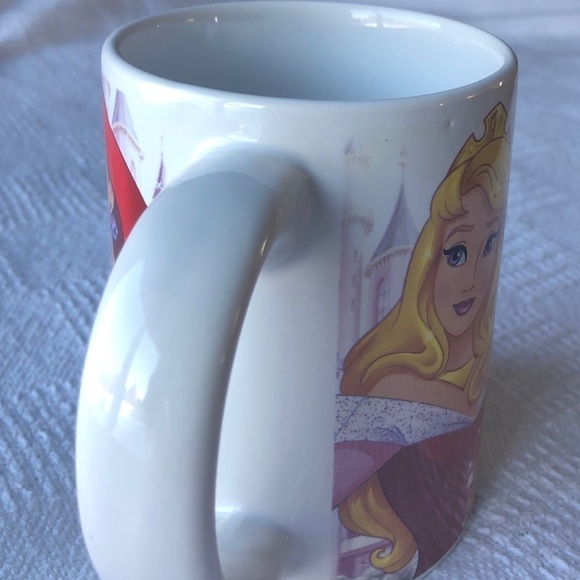Disney Coffee Mug Jerry Leigh Princess Belle Ariel Large Oversized Cup Printed - Picture 2 of 4